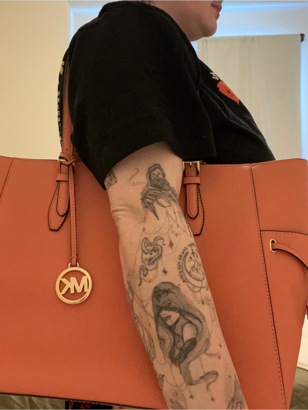 Michael Kors Jet Set Travel Tote – Coral – Brand New, Never Used - Picture 6 of 6